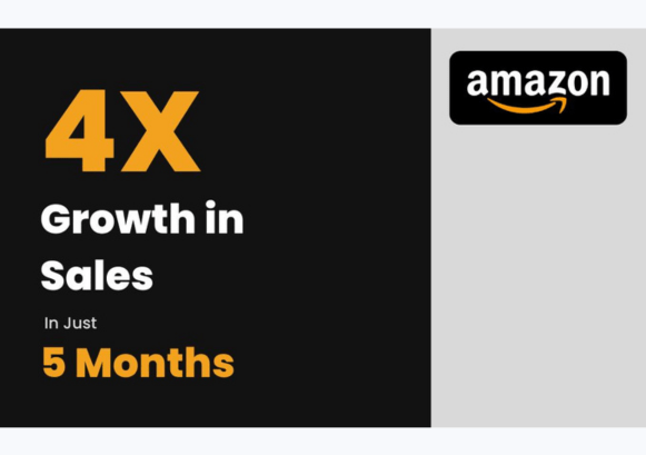 4x growth sales in just 5 months