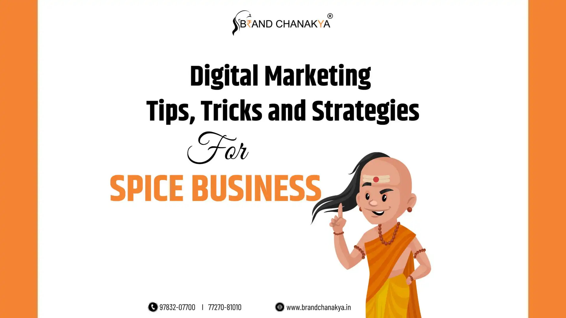 Best digital marketing strategy for spice business 2025