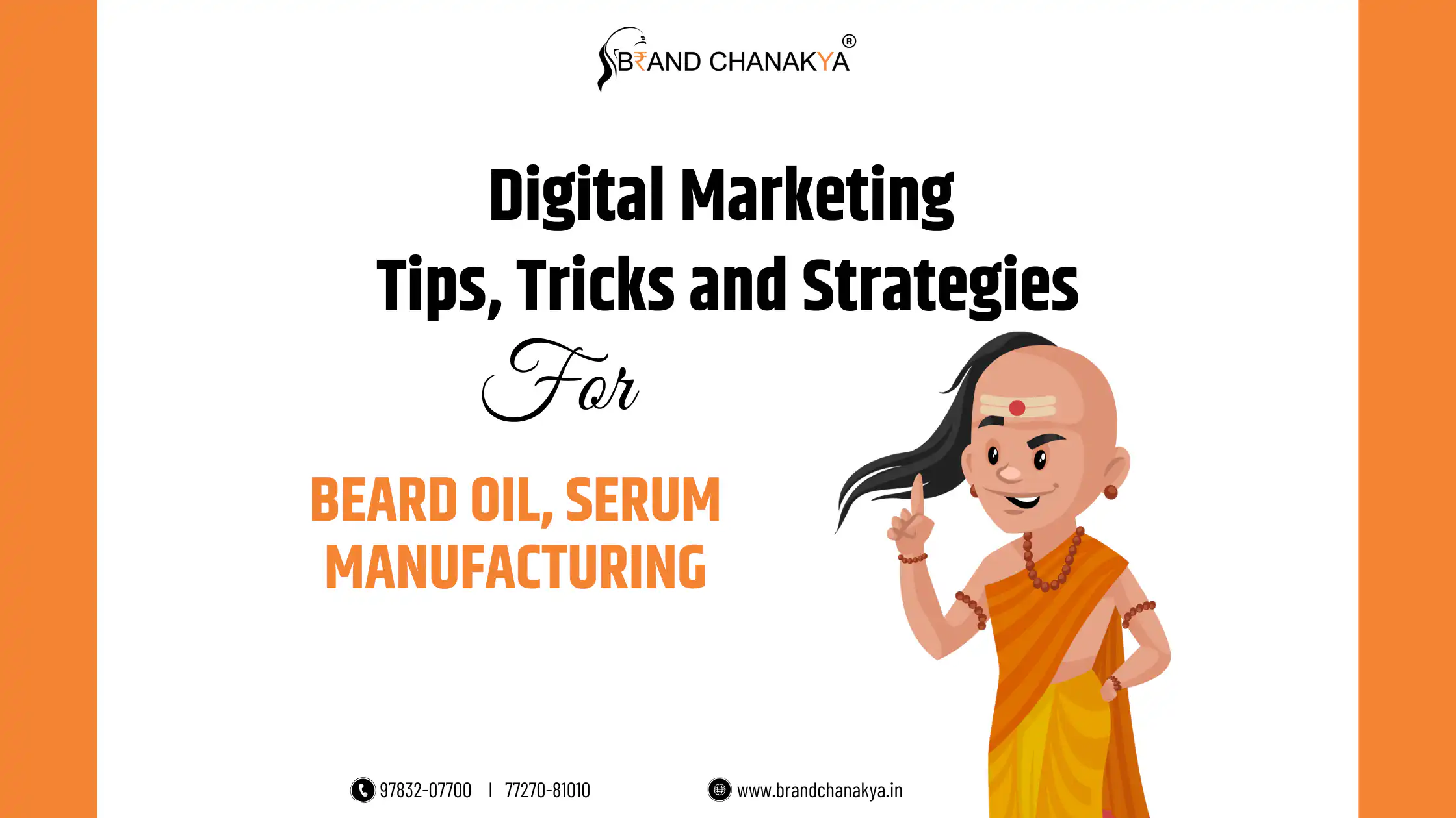 Digital Marketing for Beard Oil and Serum Manufacturing