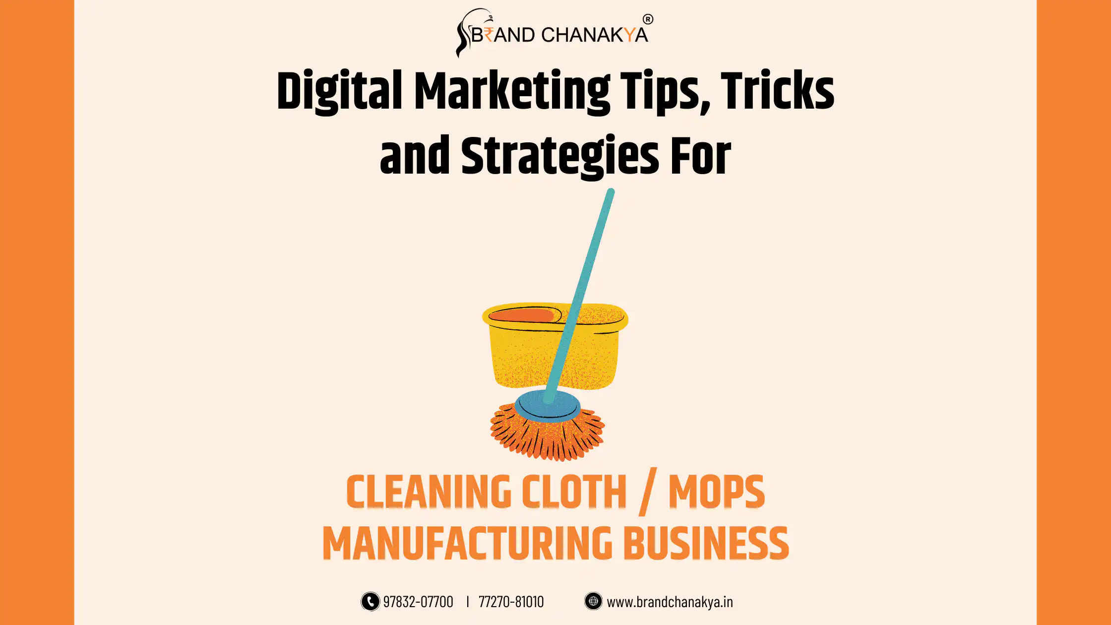 Digital Marketing for Cleaning Cloth and Mops Manufacturing in India
