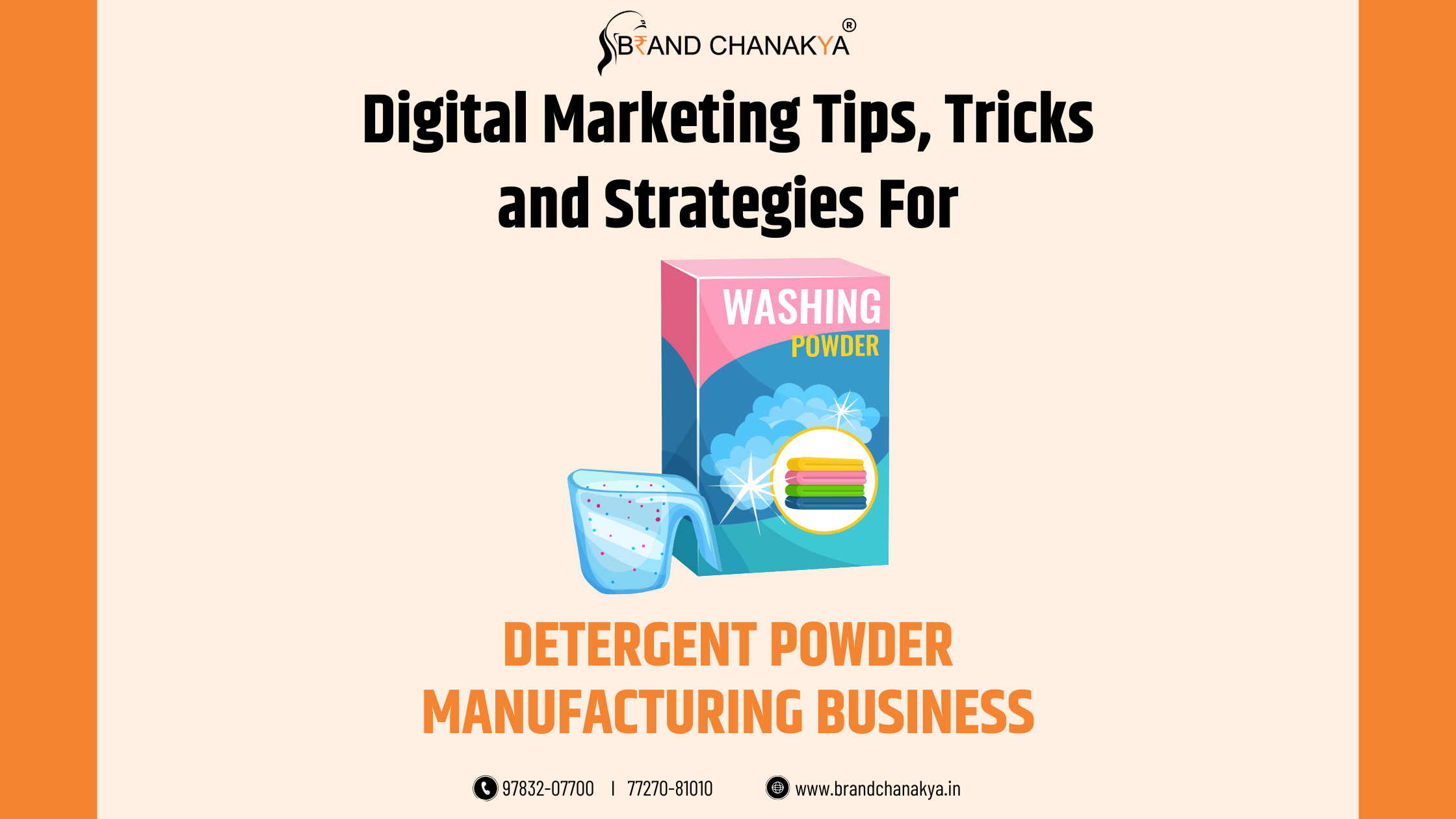 Digital Marketing for Detergent Powder Manufacturing in India – Growth & Sales Strategies