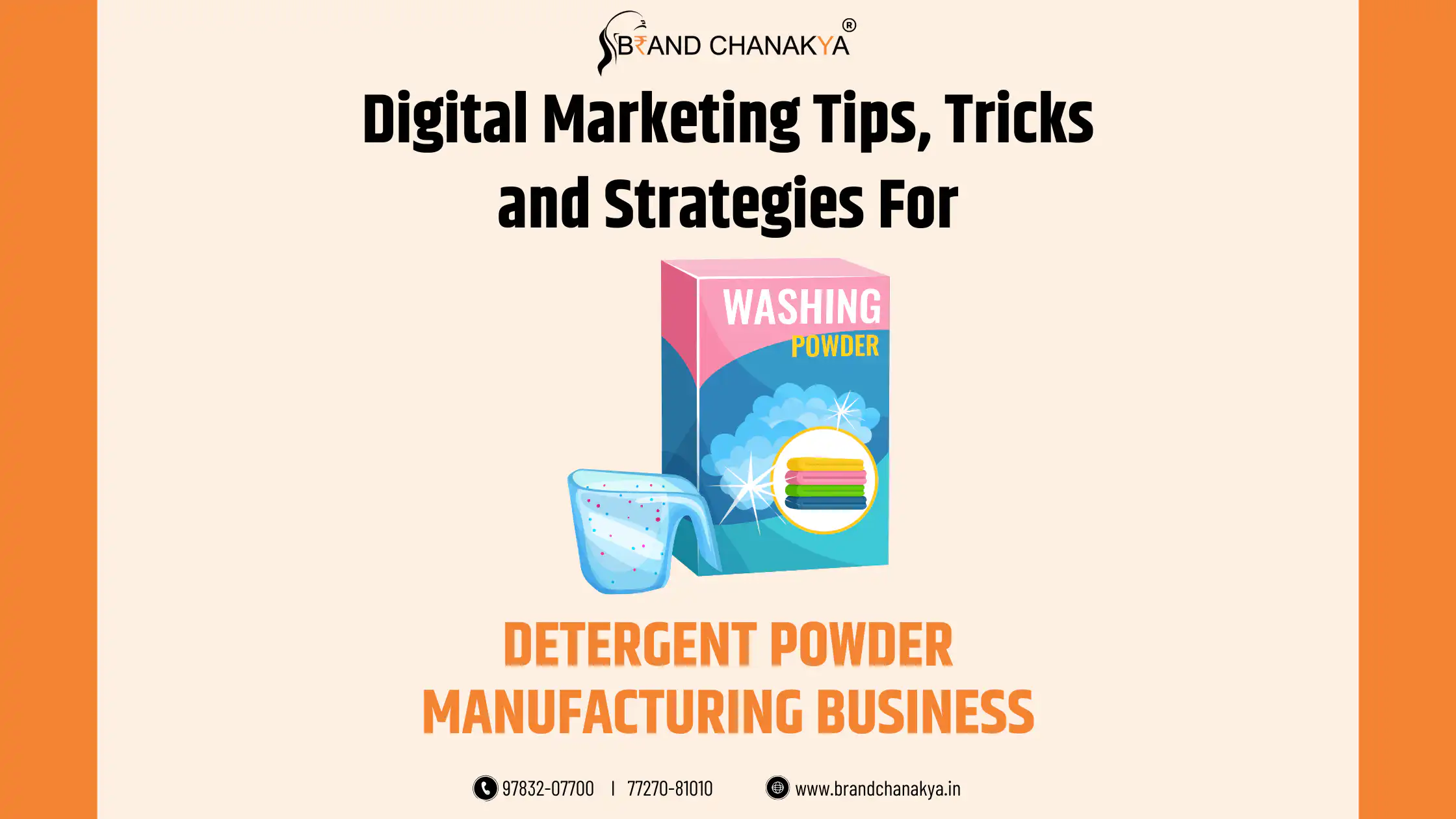Digital Marketing for Detergent Powder Manufacturing in India – Growth & Sales Strategies