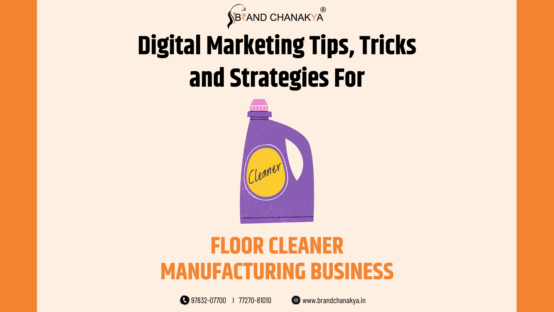 Digital Marketing for Floor Cleaner Manufacturing in India – Growth Strategies That Drive Sales
