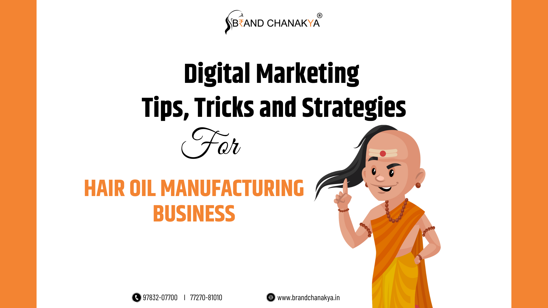 Digital Marketing for Hair Oil Manufacturing in India
