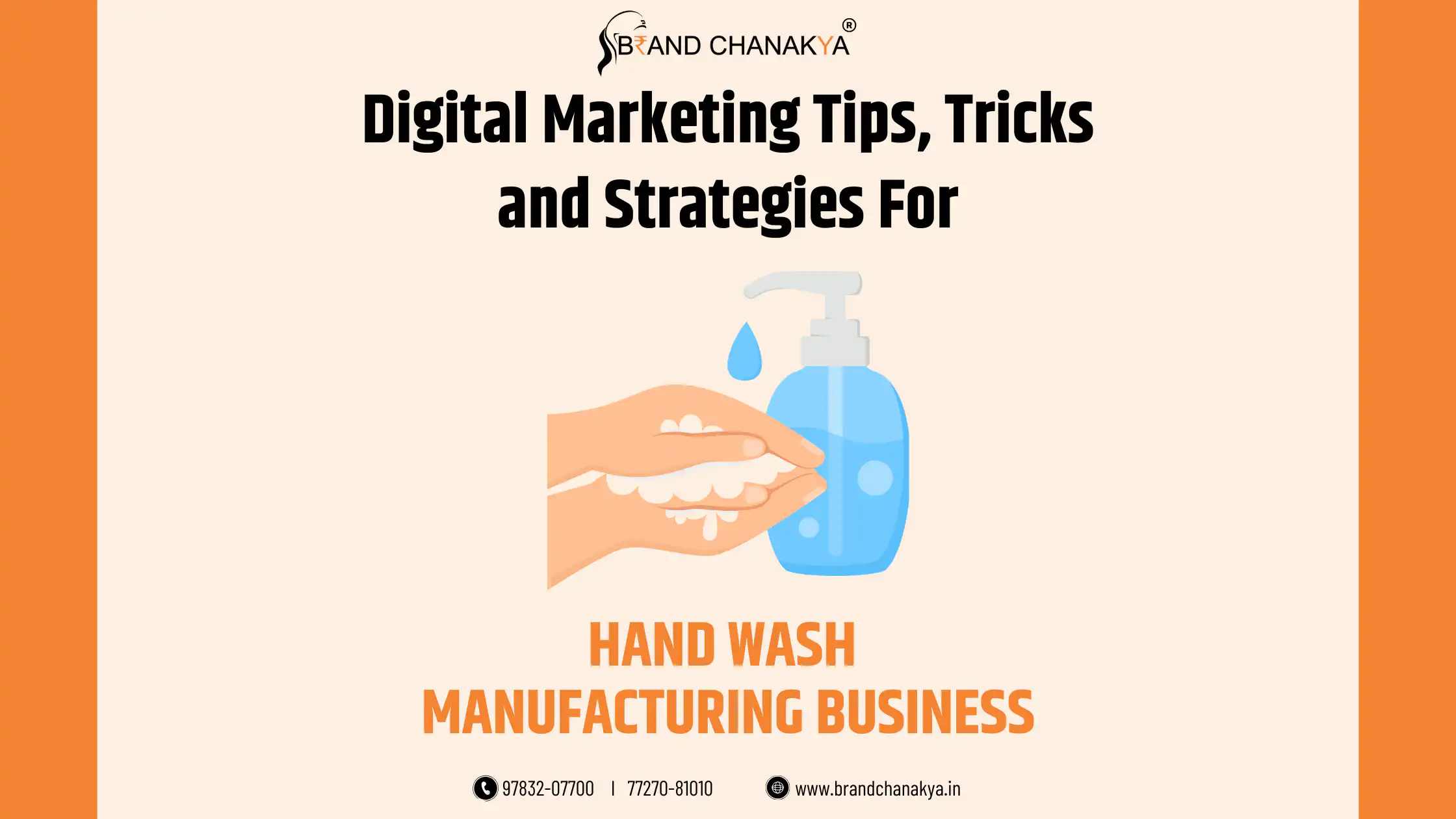 Digital Marketing for Hand Wash Manufacturing Business in India