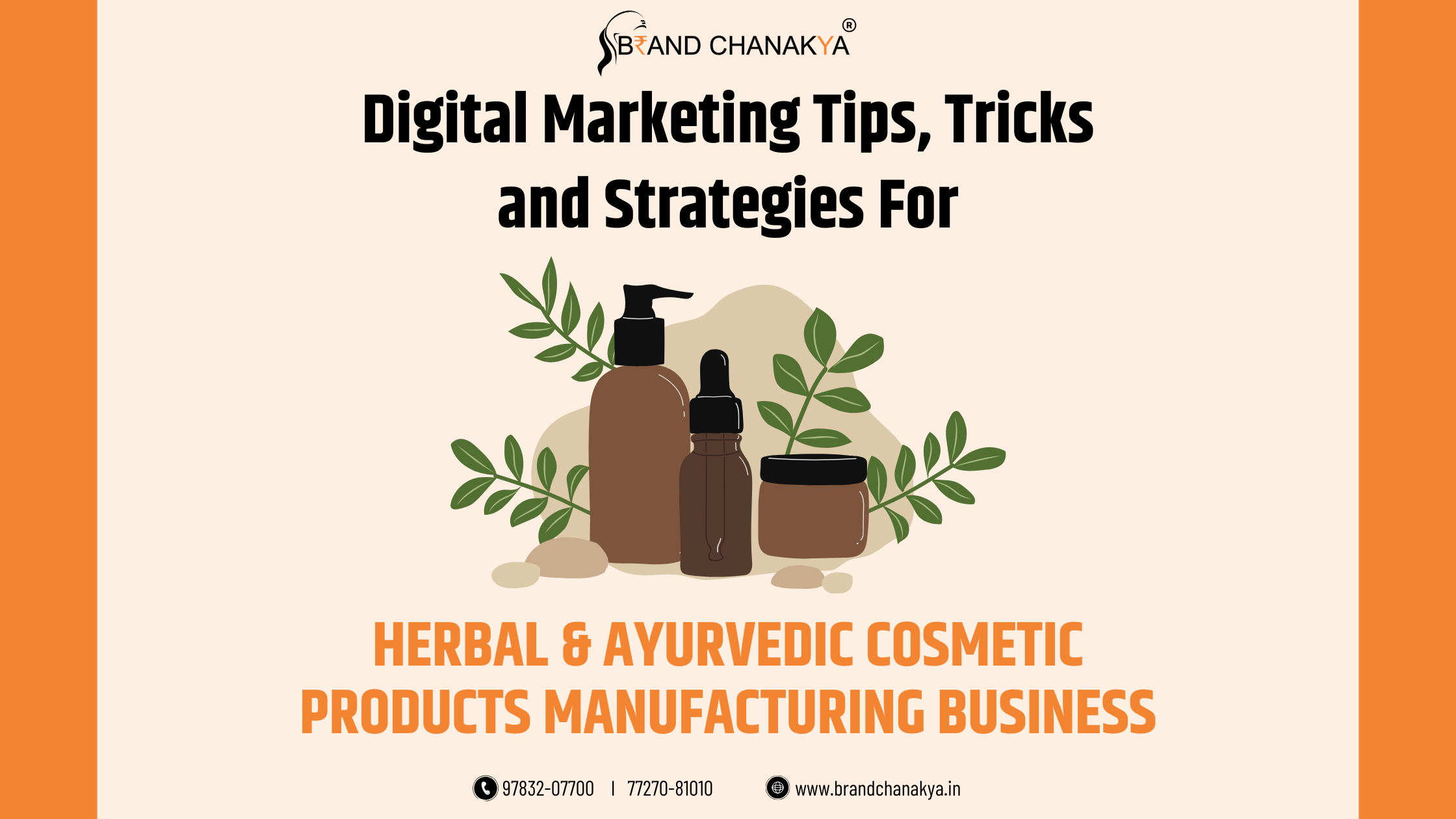 Digital Marketing for Herbal And Ayurvedic Cosmetic products Manufacturing in India