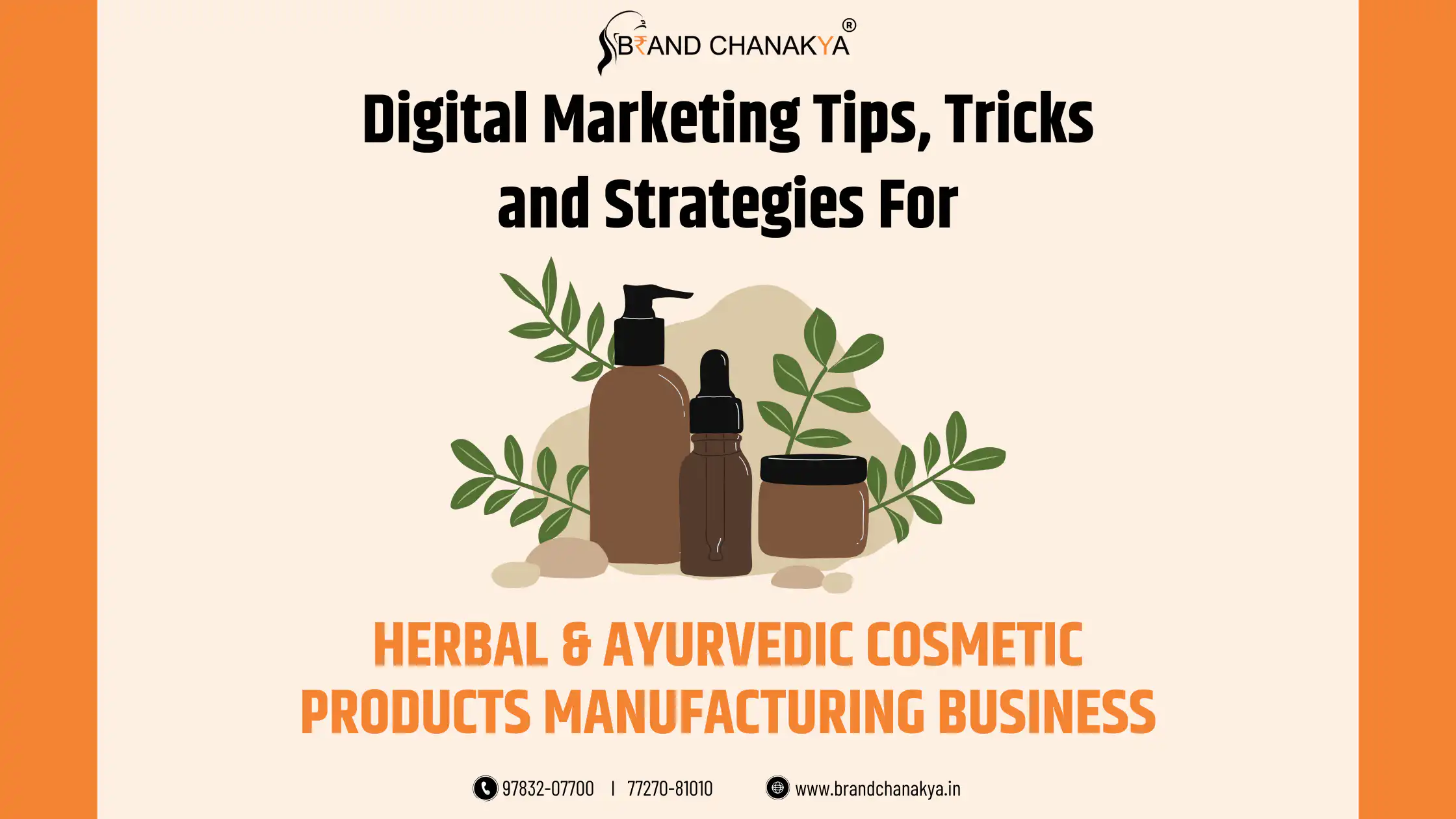 Digital Marketing for Herbal And Ayurvedic Cosmetic products Manufacturing in India