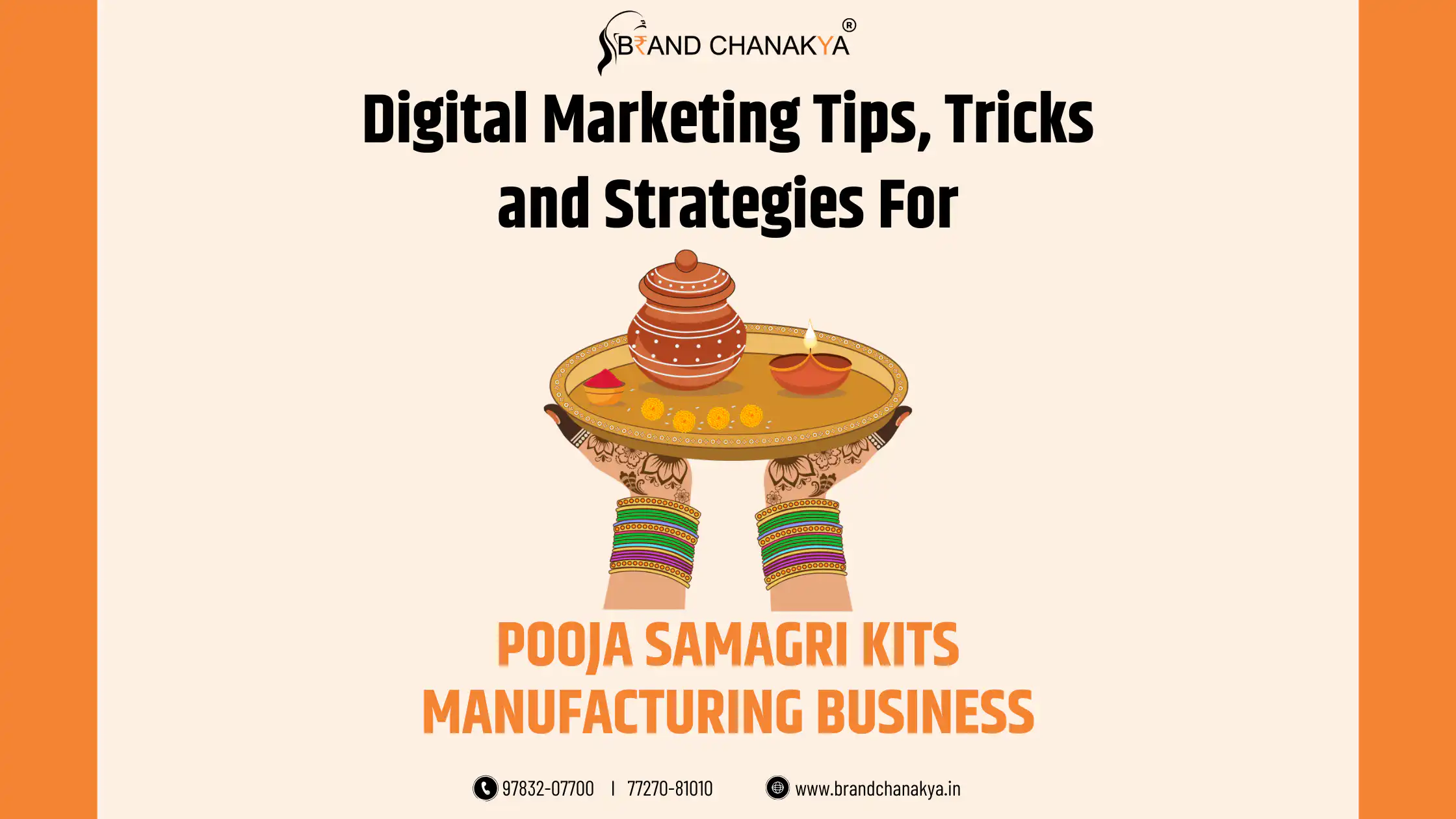 Digital Marketing for Pooja Samagri Kits Manufacturing business in india