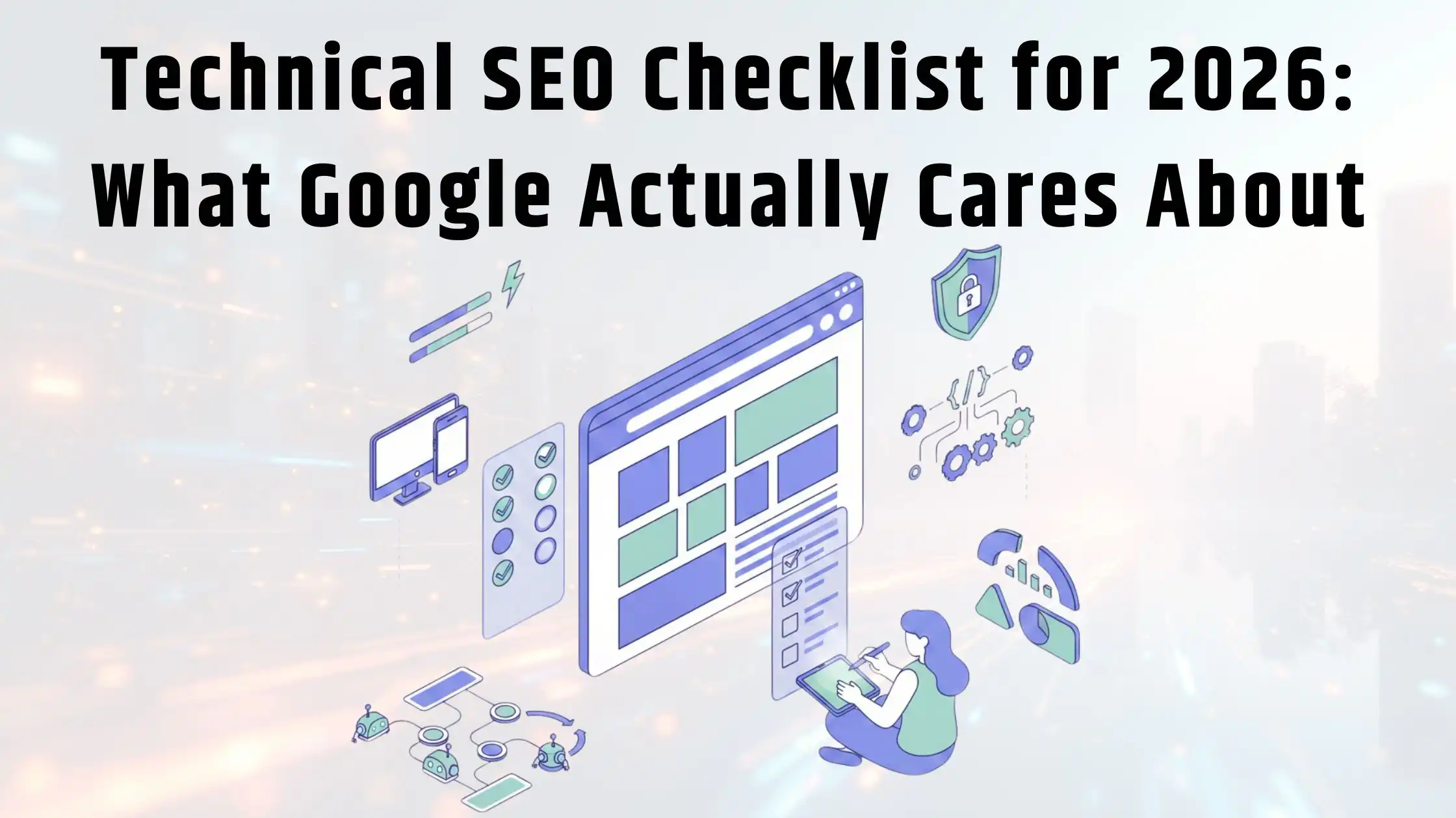 Technical SEO Checklist for 2026 What Google Actually Cares About