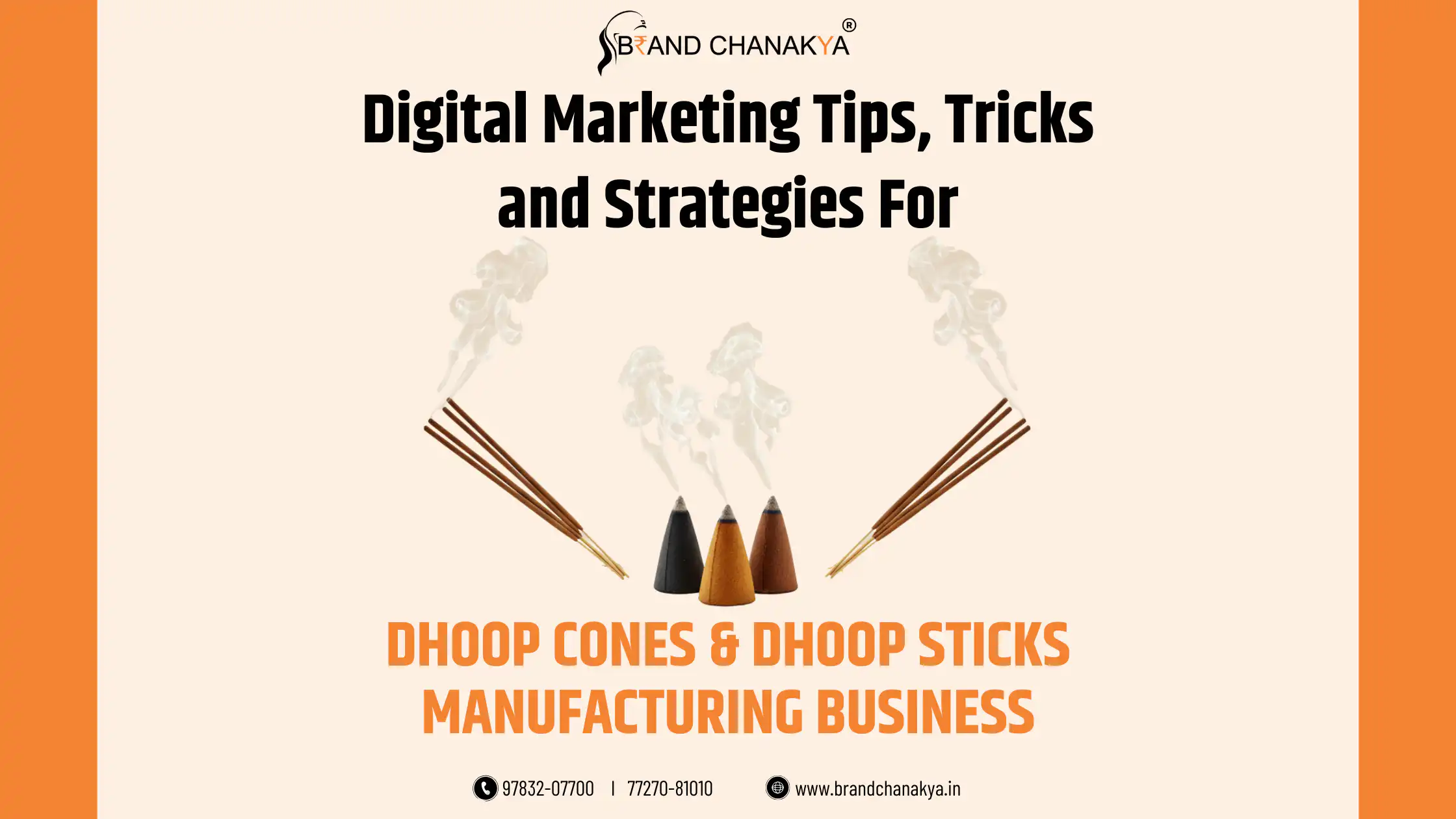 Digital Marketing for Dhoop Cones And Dhoop Sticks Manufacturing