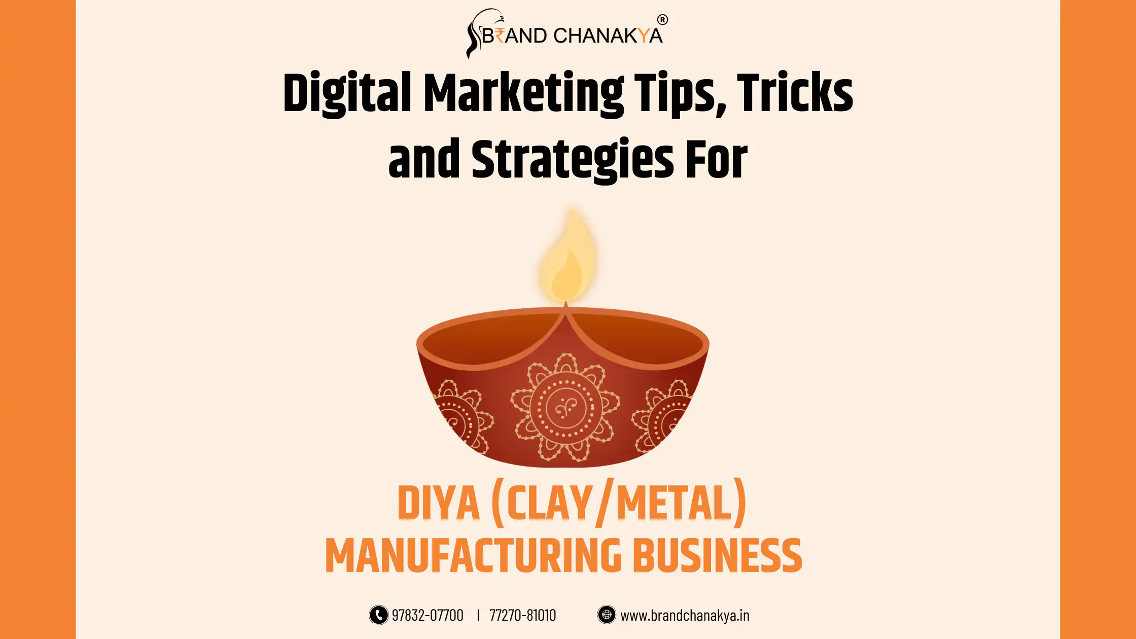 Digital Marketing for Diya (Clay/Metal) Manufacturing in India