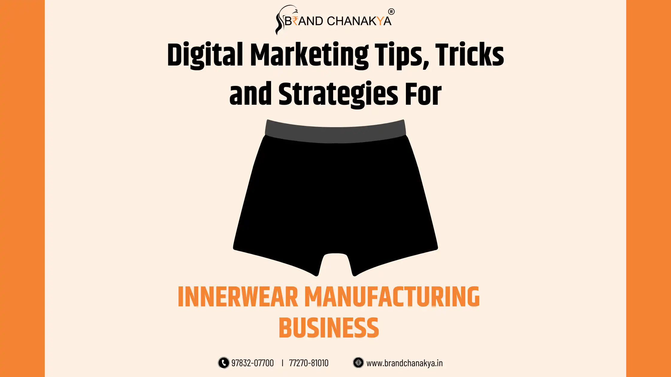 Digital Marketing for Innerwear Manufacturing – Strategies to Grow Your Brand Online