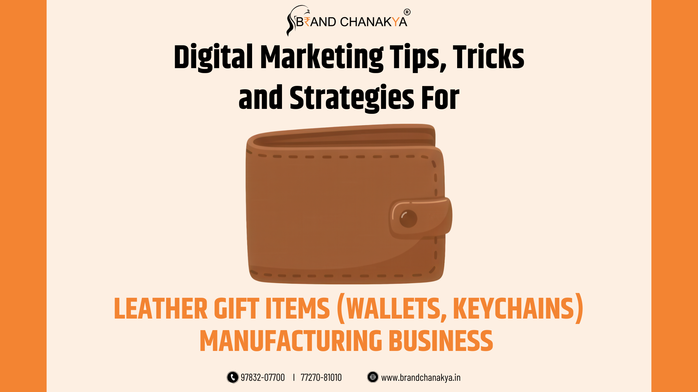 Digital Marketing for Leather Gift Items Manufacturing