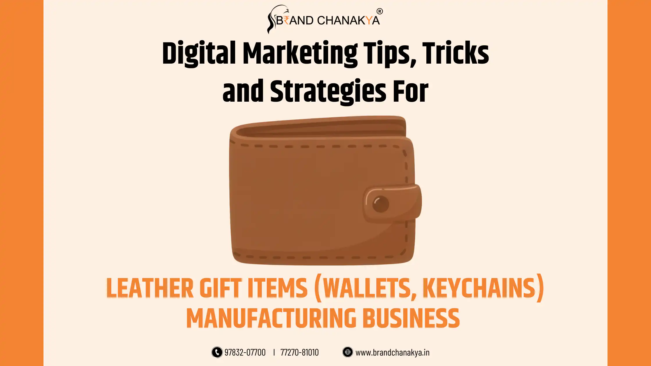 Digital Marketing for Leather Gift Items Manufacturing