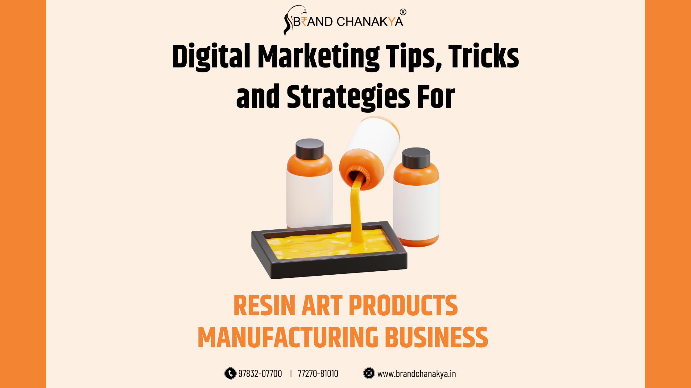 Digital Marketing for Resin Art Products Manufacturing