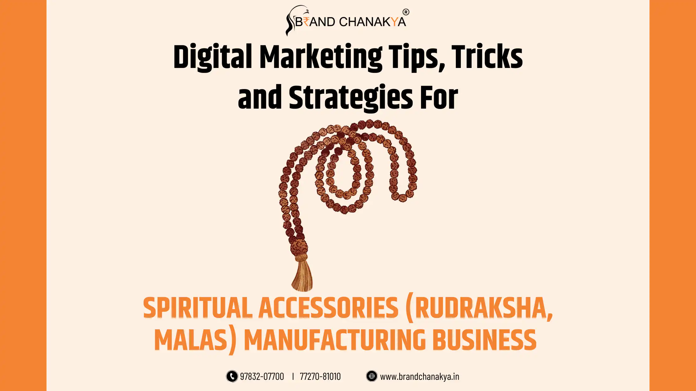 Digital marketing for Rudraksha and mala manufacturing