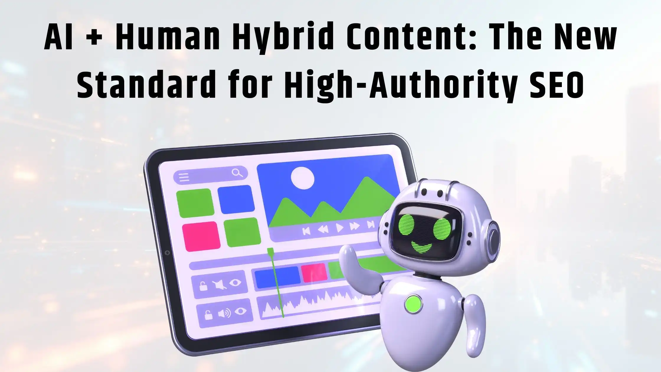 AI + Human Hybrid Content The New Standard for High-Authority SEO