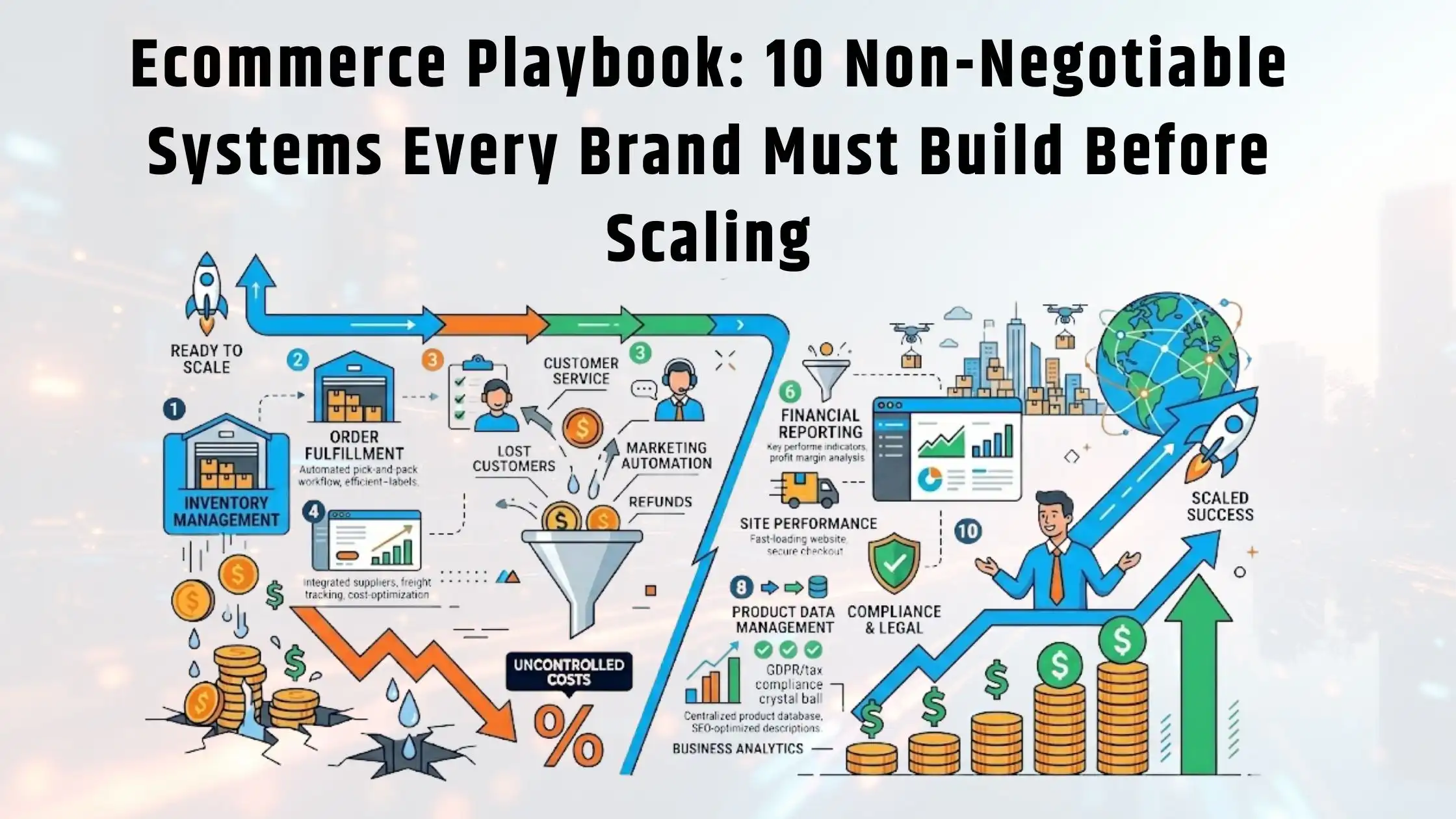 Ecommerce Playbook 10 Non-Negotiable Systems Every Brand Must Build Before Scaling