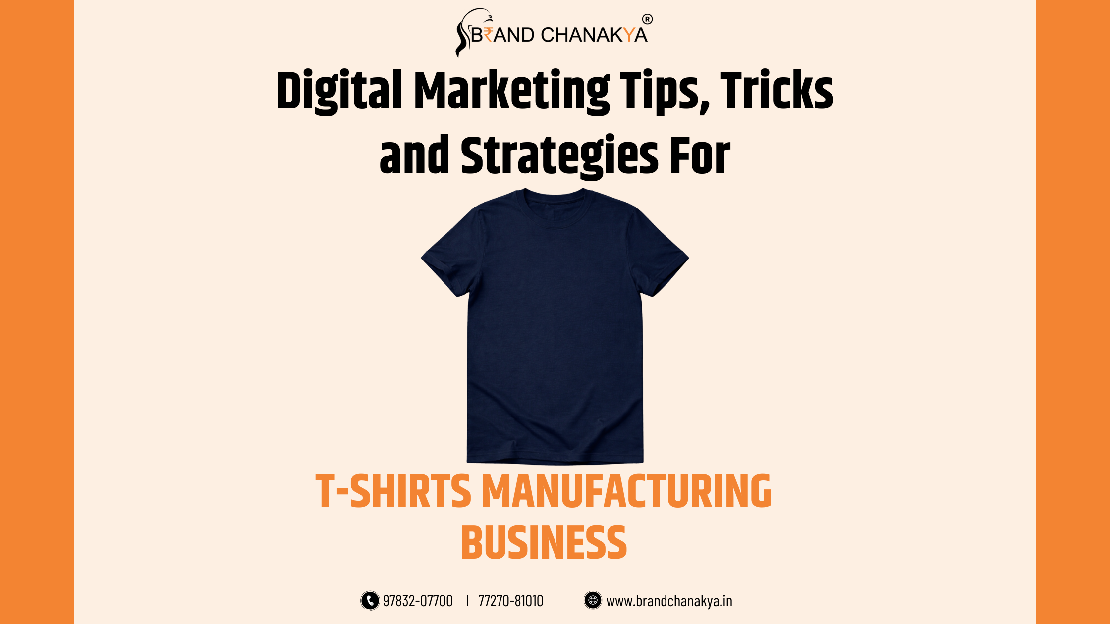Digital Marketing for T-Shirts Manufacturing
