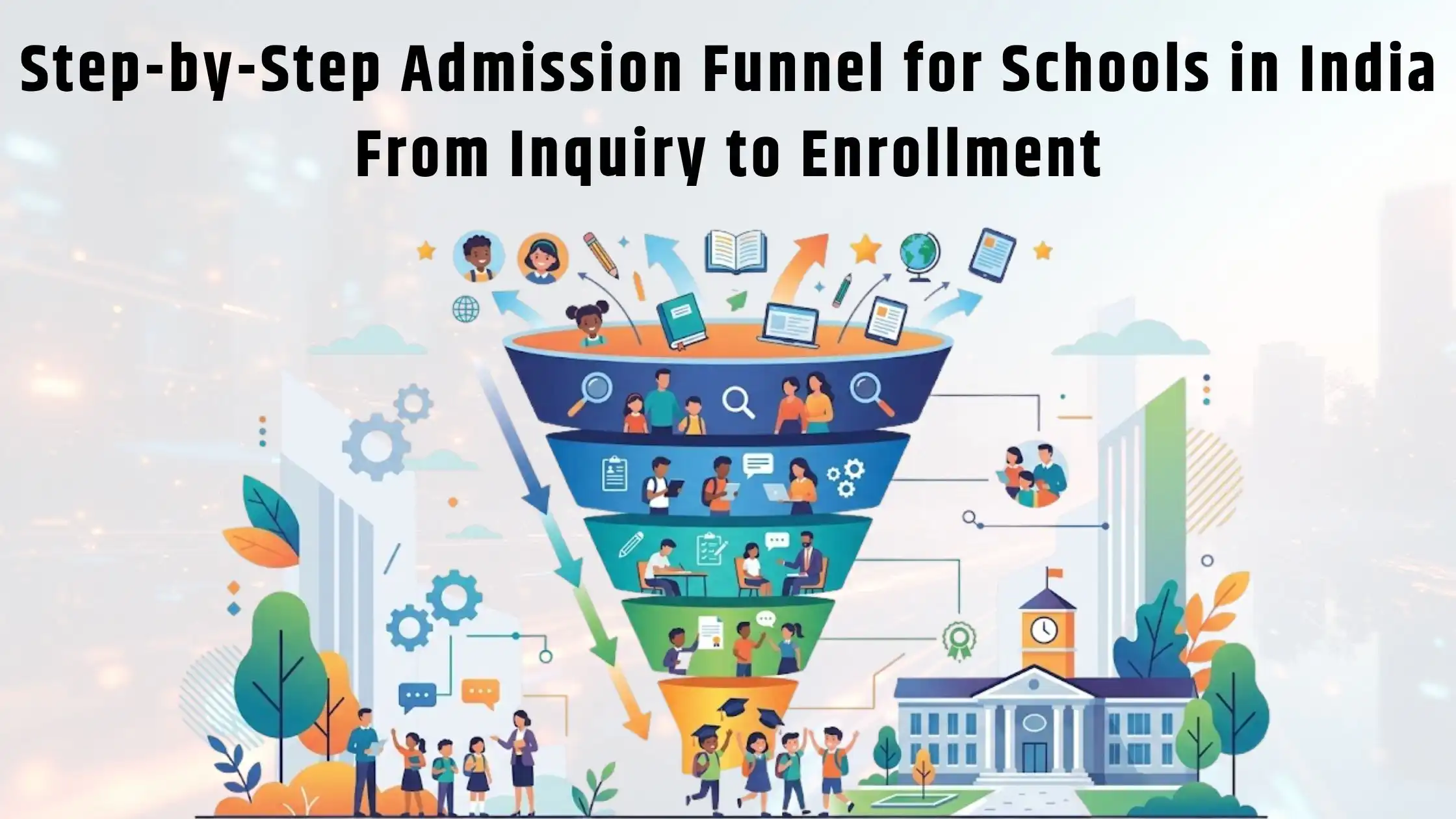Step-by-Step Admission Funnel for Schools in India From Inquiry to Enrollment