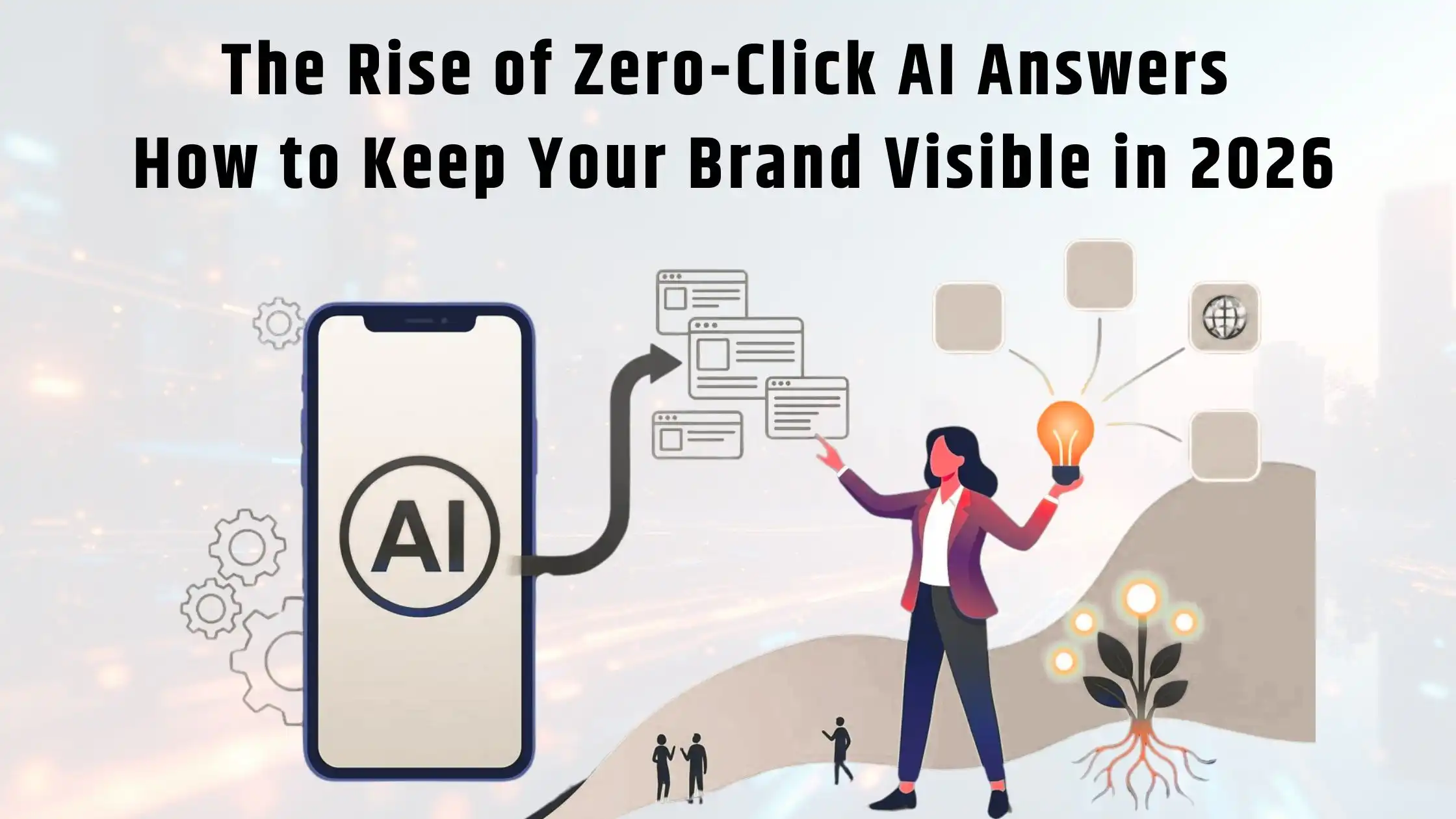 The Rise of Zero-Click AI Answers How to Keep Your Brand Visible in 2026