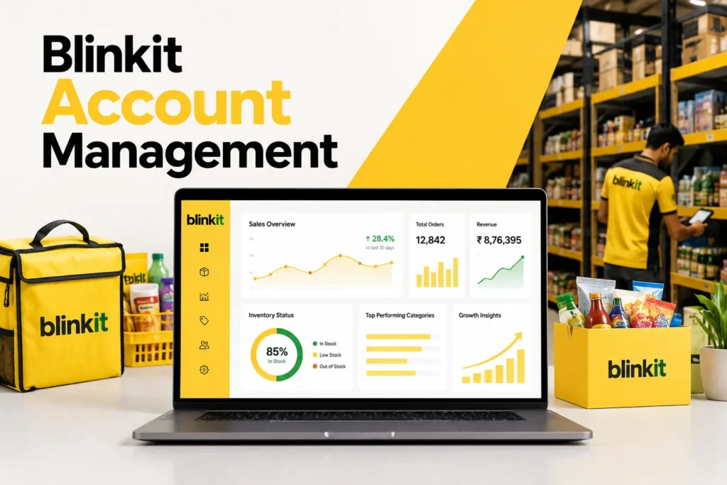 Blinkit account management