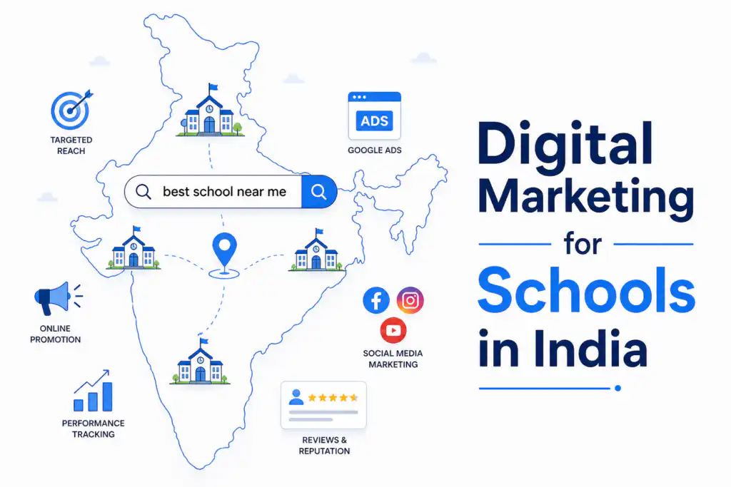 digital marketing for schools in India