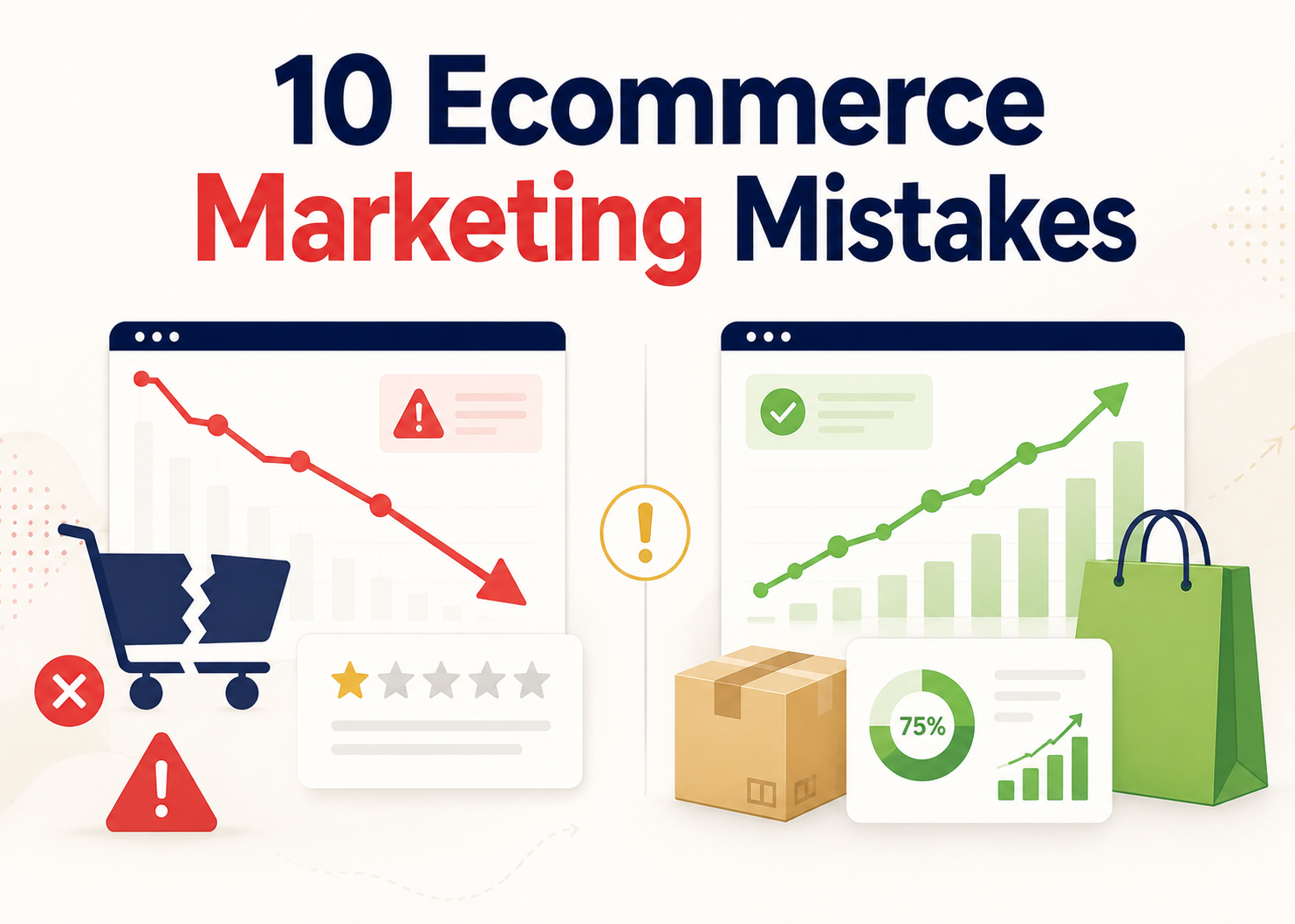 Ecommerce marketing Mistakes Indian Brands Do