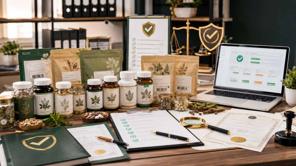 Understand the licensing, documentation, and compliance requirements for selling Ayurvedic supplements on Amazon India.
