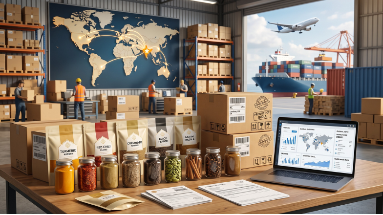 How to Export Spices Online from India: Complete Guide for Global Spice Brands