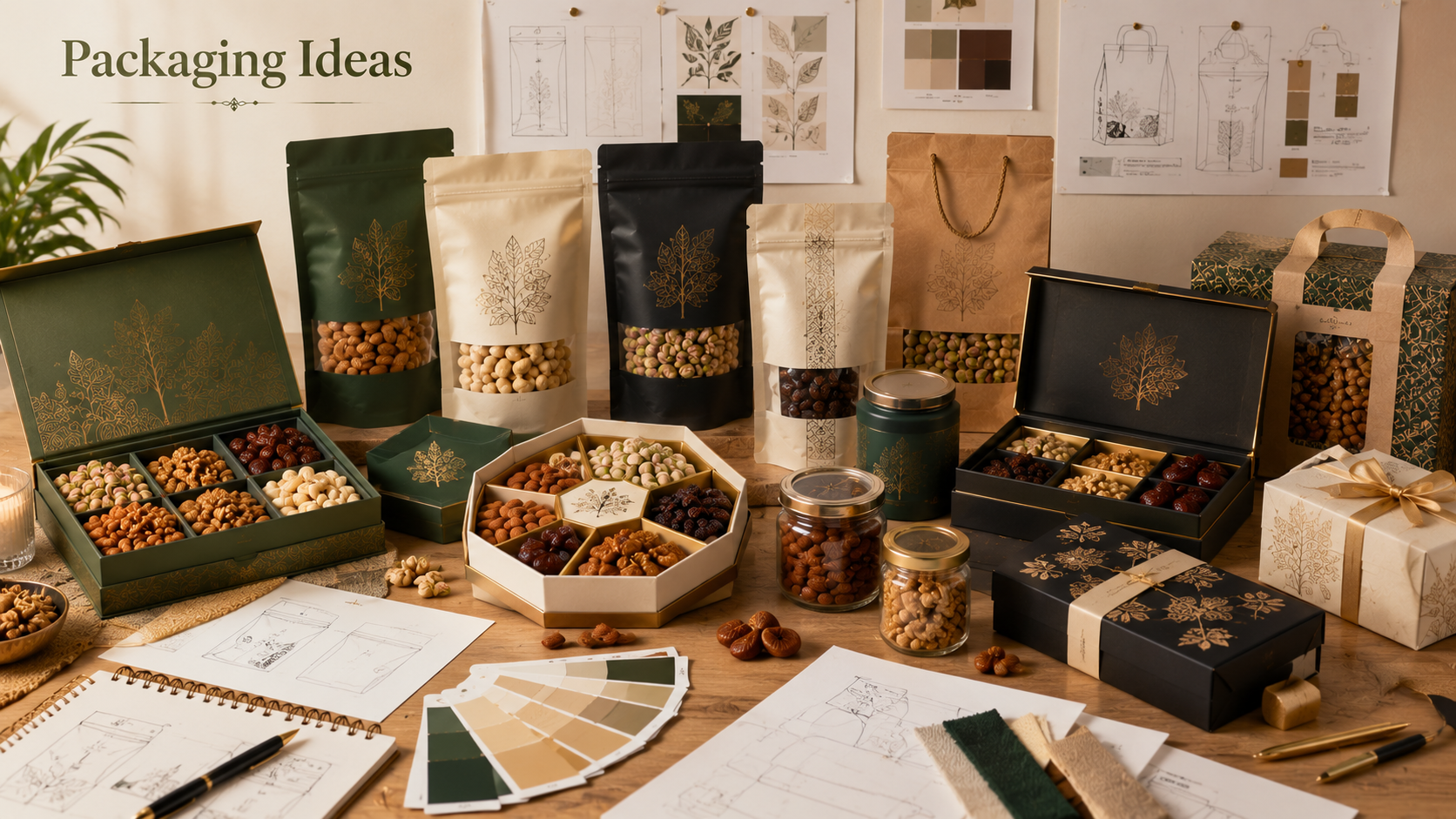 Creative Dry Fruits Packaging Design Ideas to Make Your Brand Stand Out