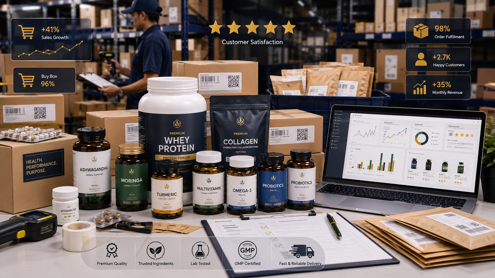 How to Sell Health Supplements on Amazon India: Complete Seller Guide