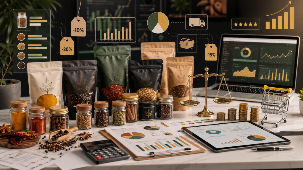 Learn how to price your spice products for higher profits and sustainable ecommerce growth.