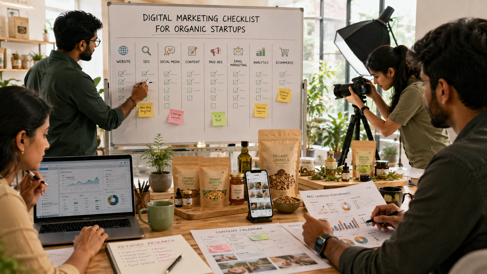 Digital Marketing Checklist for Organic Startups: Complete 2026 Guide