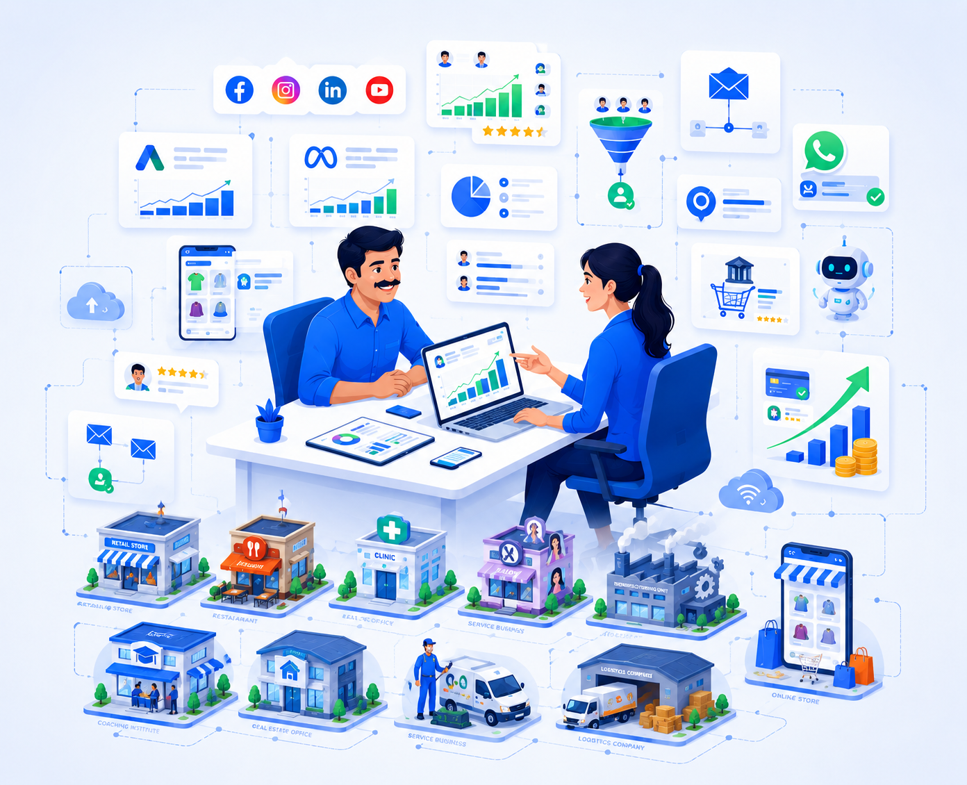 Digital marketing services for schools, colleges and coaching institutes
