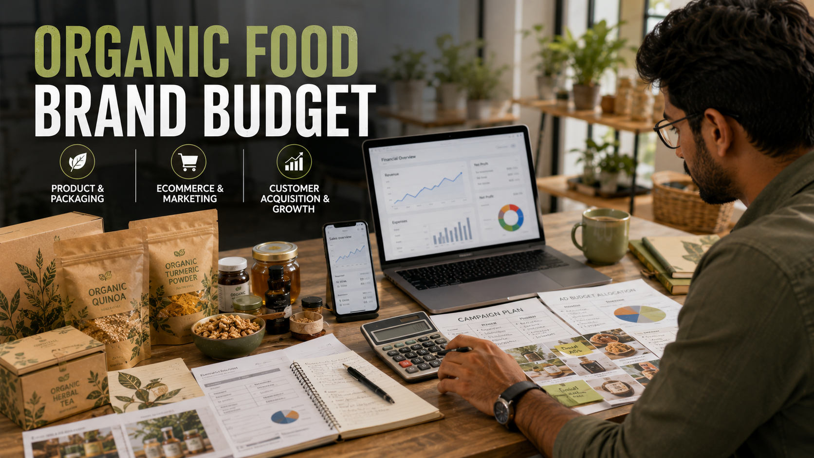 Organic Food Brand Budget