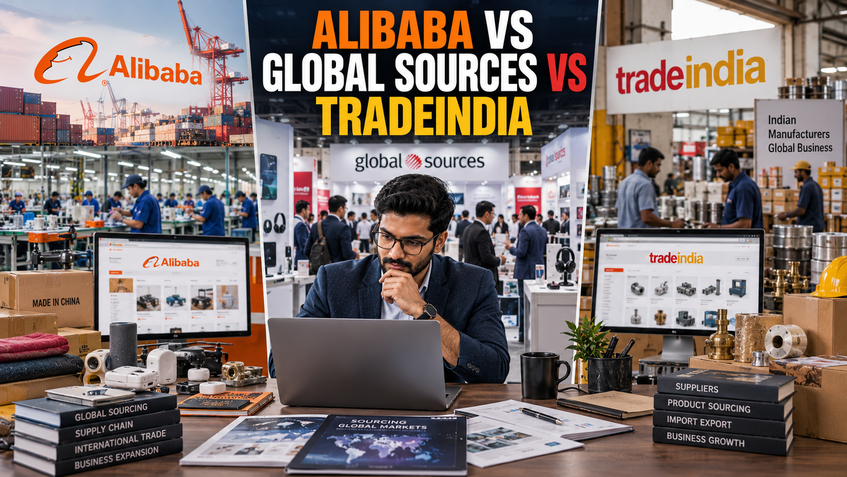 Alibaba vs Global Sources vs TradeIndia: Which B2B Platform Is Better?