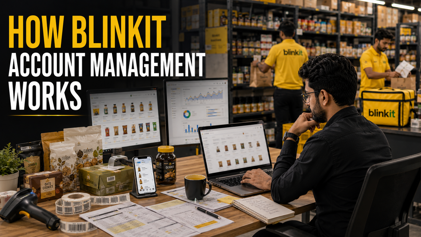 How Blinkit Account Management Works: A Complete Guide for Brands