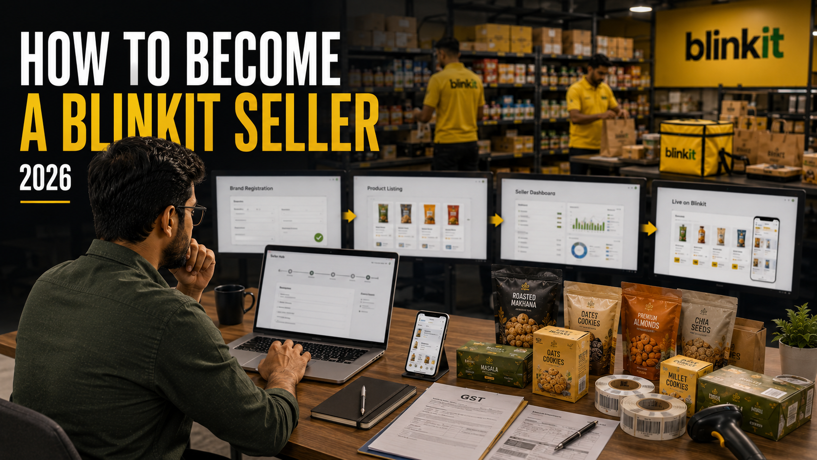 How to Become a Blinkit Seller in India: Complete Guide for 2026