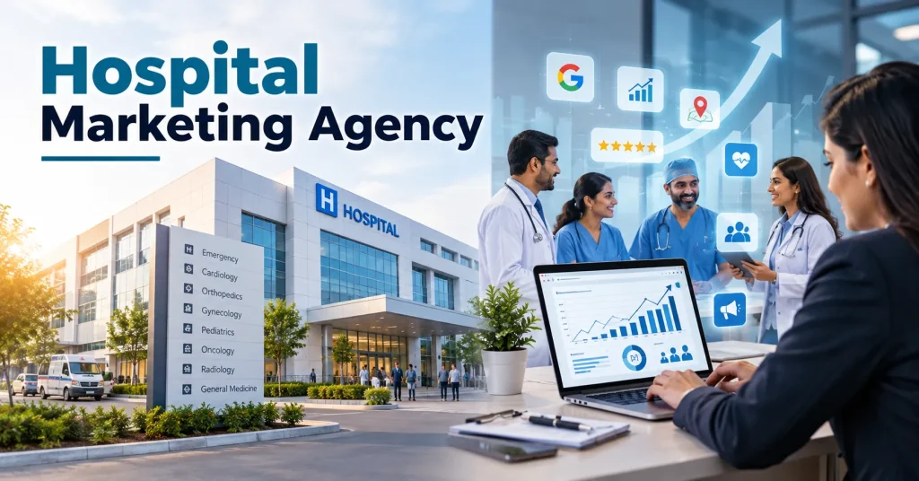 Hospital Marketing Agency helping hospitals attract more patients through SEO, Google Ads, reputation management, and digital marketing services.